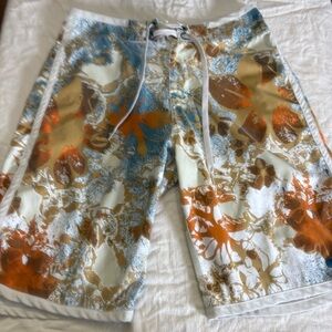 Oakley Mens Swim Shorts 31 Surf Style Lace Up Beach Summer Trunks
